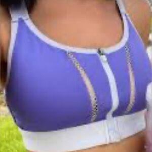 𝅺FABLETICS Zoe High Impact Zip Front Sports Bra 3X